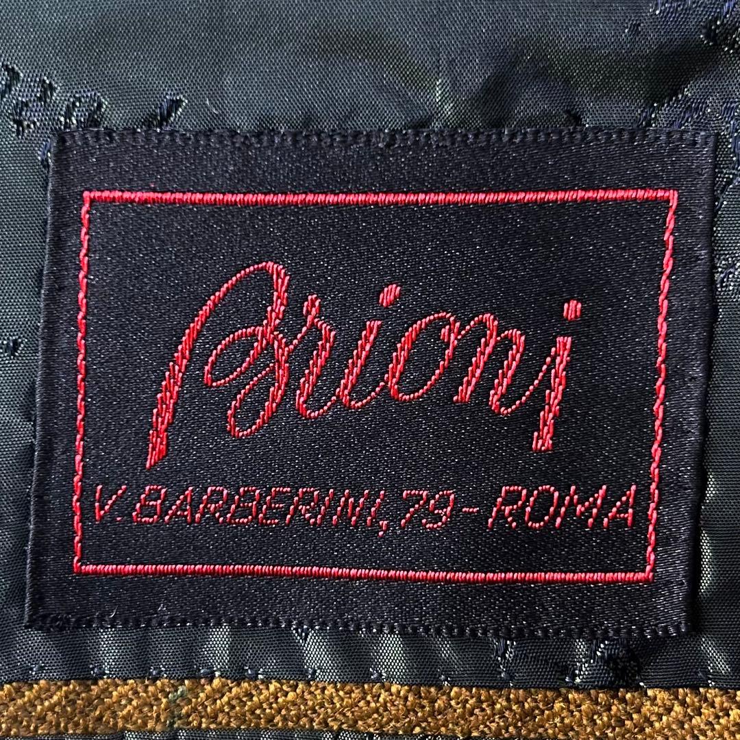 新品未使用 硝子金ボタン ブリオーニ テーラードジャケット ブレザー 52