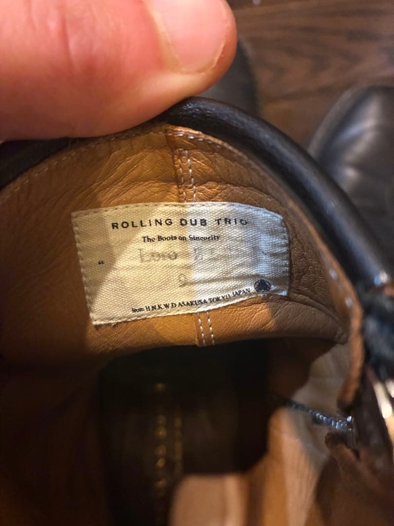 靴 rolling dub torio loro zip
