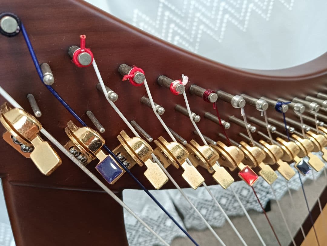 アイリッシュハープ（沙羅ハープ23弦）