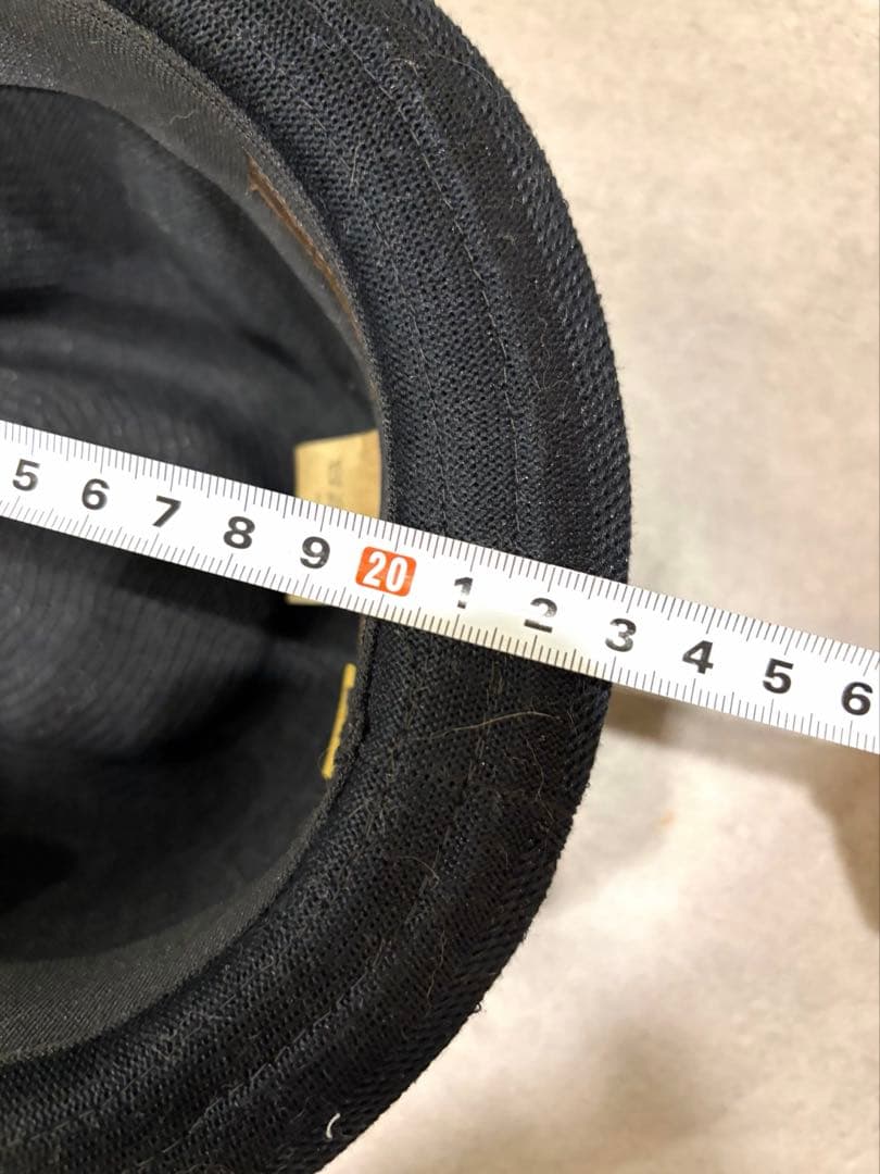 arth（アース）黒のフェドーラハット