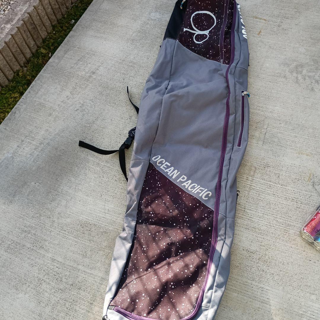 スノーボード4点セット、板、バイディング、ケース、ブーツ