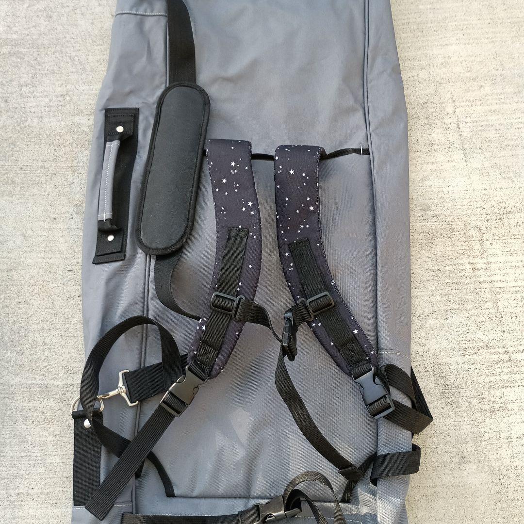 スノーボード4点セット、板、バイディング、ケース、ブーツ