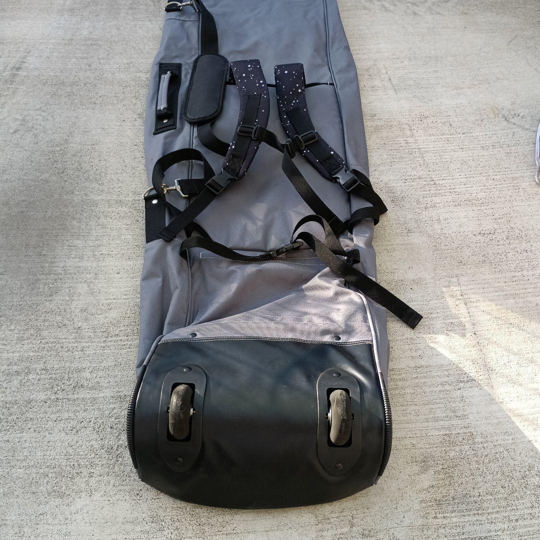 スノーボード4点セット、板、バイディング、ケース、ブーツ