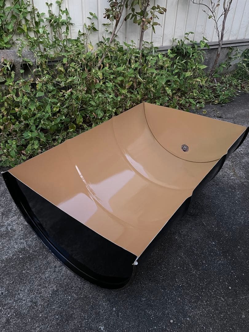 日野里美 ドラム缶 半切り 縦半分 無加工(期間限定残り2個)