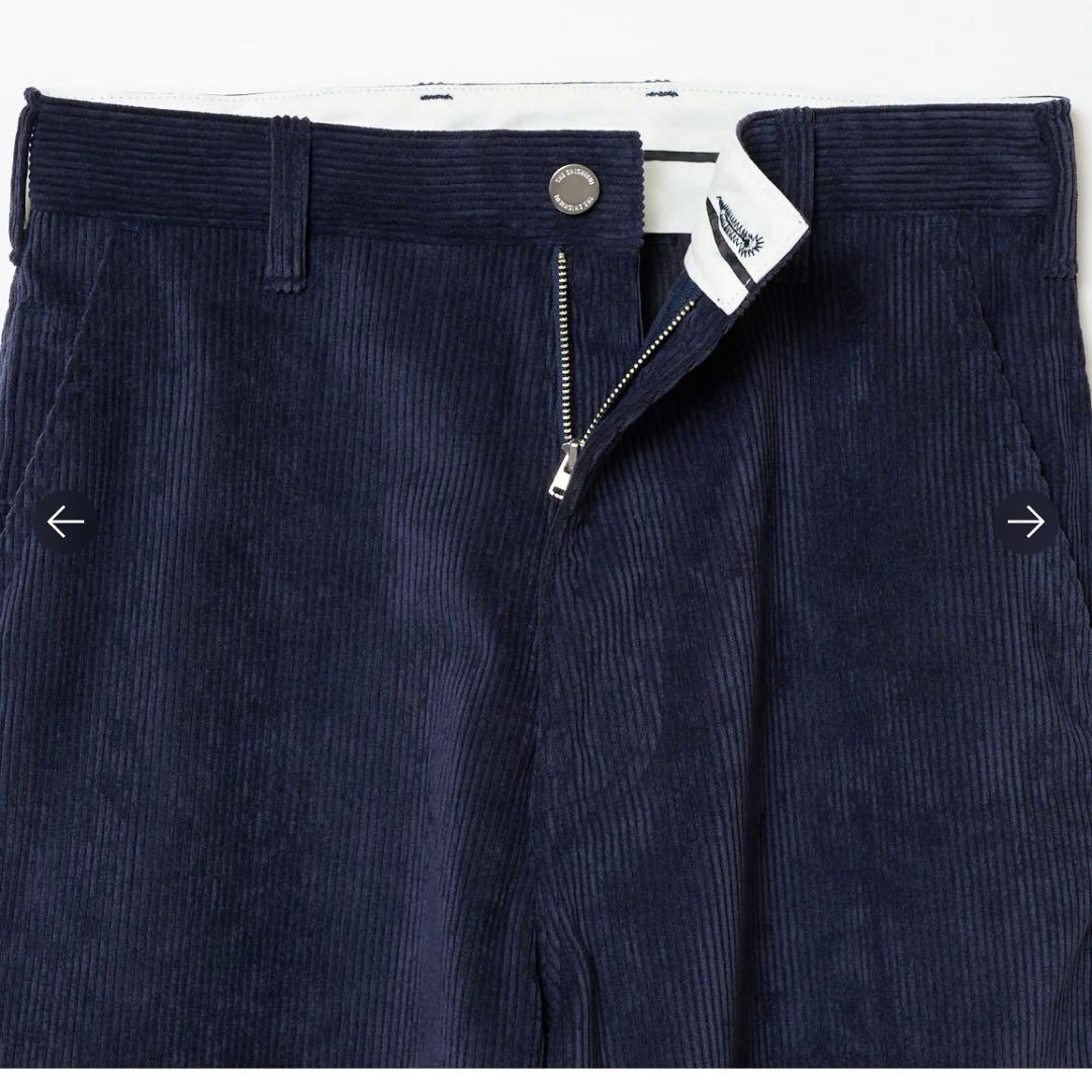 SHISHIKUI Painter C / CORDUROY ネイビー