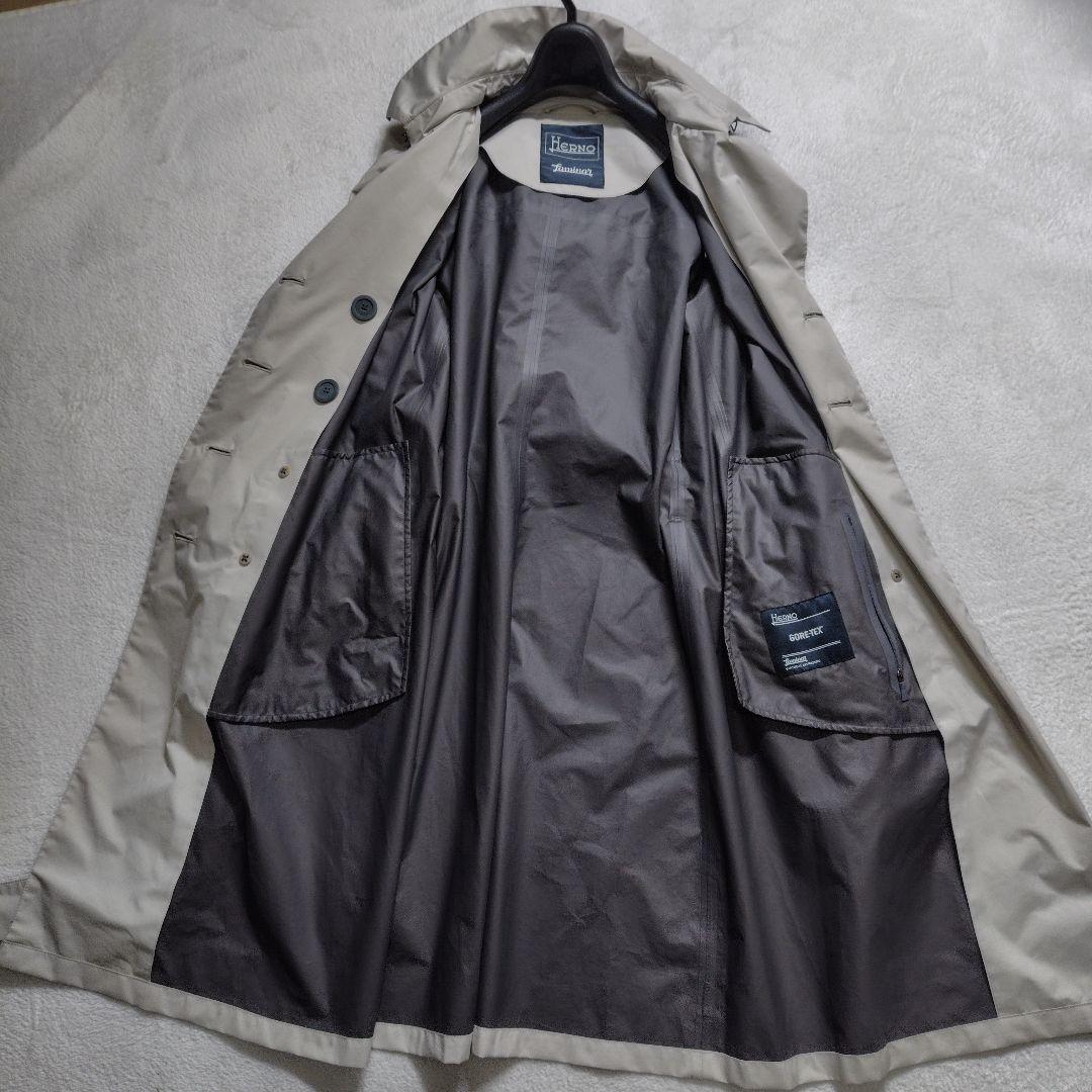 極美品　XL　2way　ゴアテックス　ヘルノ　トレンチコート　ベルト付き　高機能