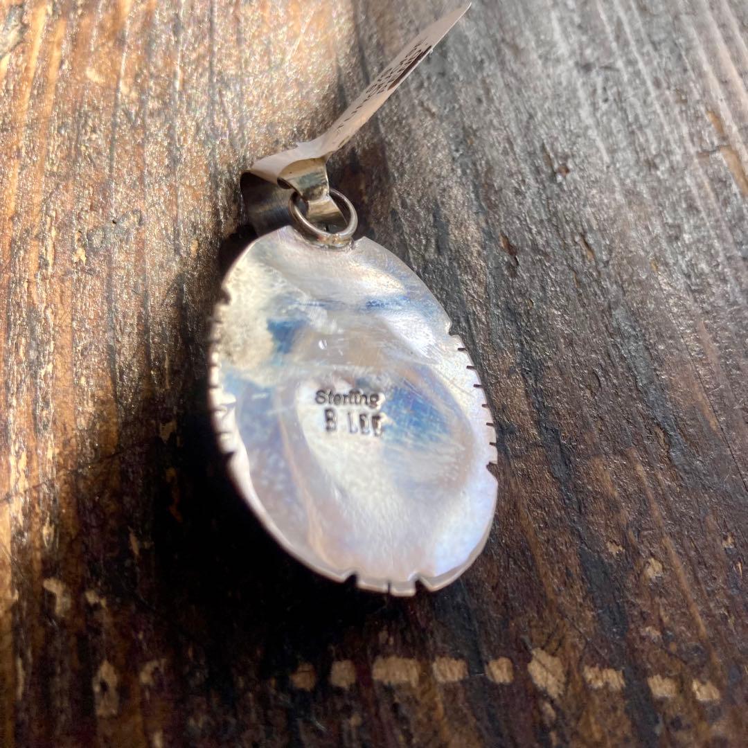 新品 インディアンジュエリー Betta Lee ターコイズ ペンダントトップ