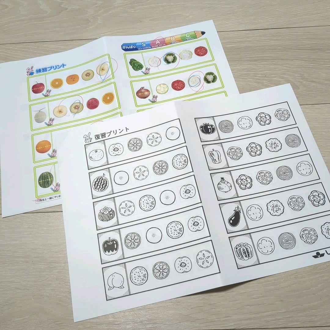 【本科・新年長、年長】しょうがく社幼児教室 奨学社 プリント 小学校受験