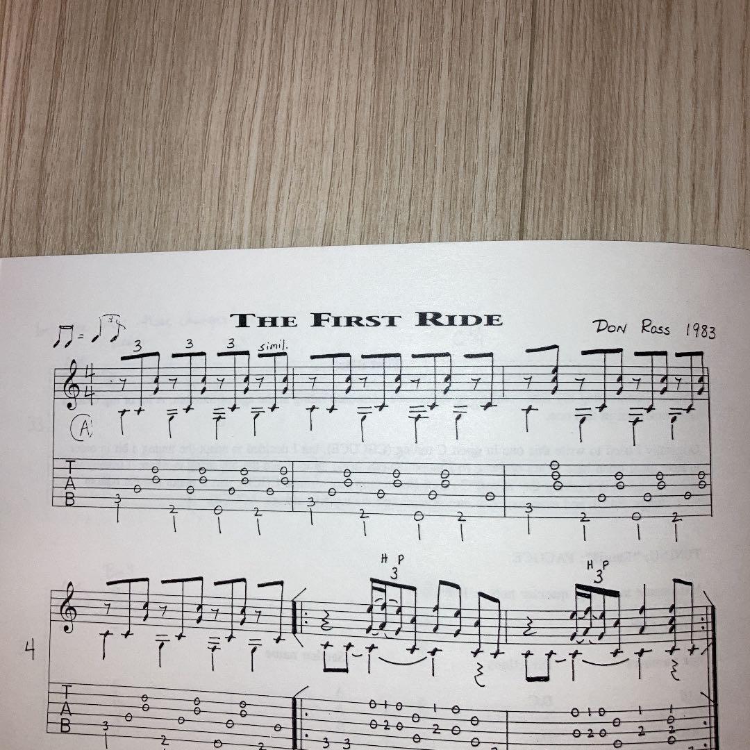 激レア　ドン・ロス　Don Ross TAB譜 Answer Book（CD付）