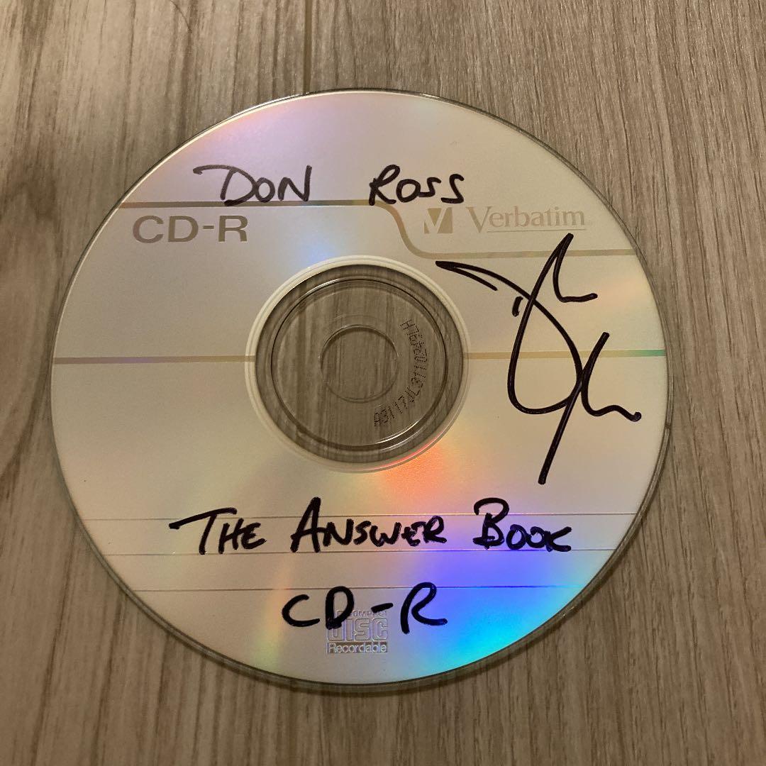 激レア　ドン・ロス　Don Ross TAB譜 Answer Book（CD付）