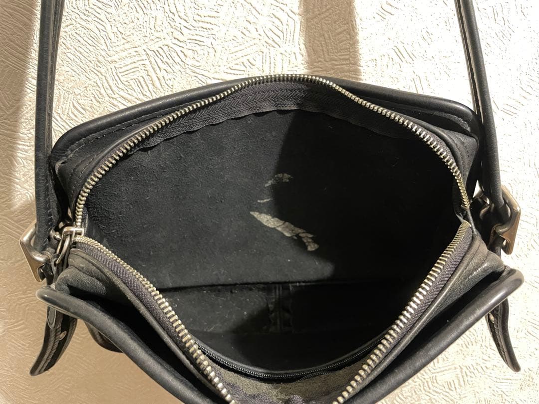 USA製 OLD COACH グラブ レザー ショルダー バッグ / オールド