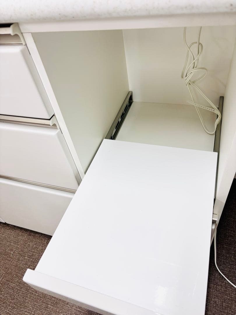 ニトリ キッチンボード アルミナ2 120KB WH