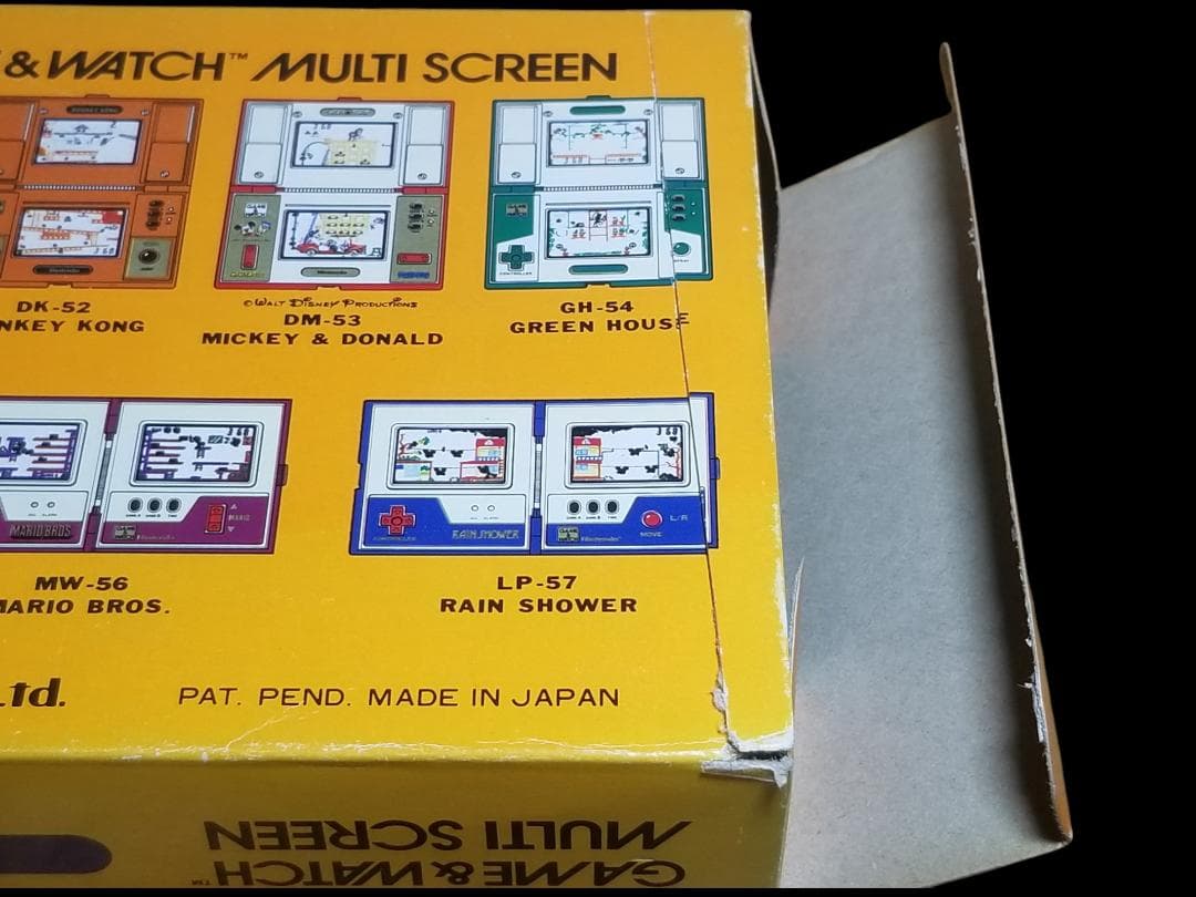 マ*0様 ⭐未使用⭐任天堂 ゲームウォッチ ライフボート TC-58 箱にキズあ