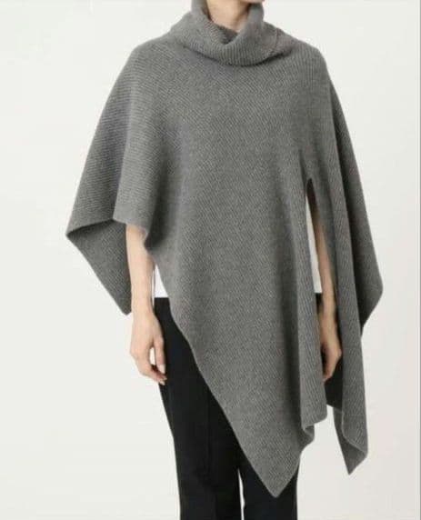 けみごろうAP studio APストゥディオタートルネックポンチョ☆