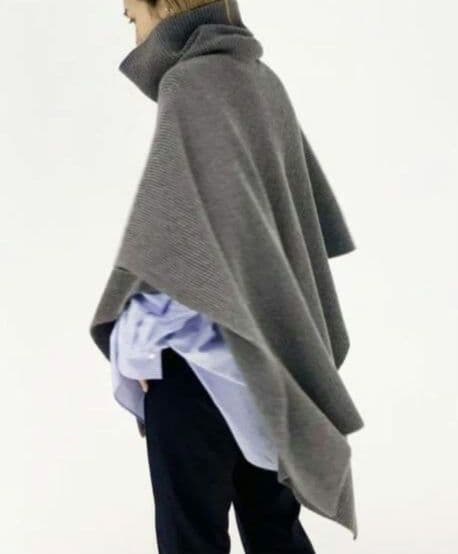 けみごろうAP studio APストゥディオタートルネックポンチョ☆