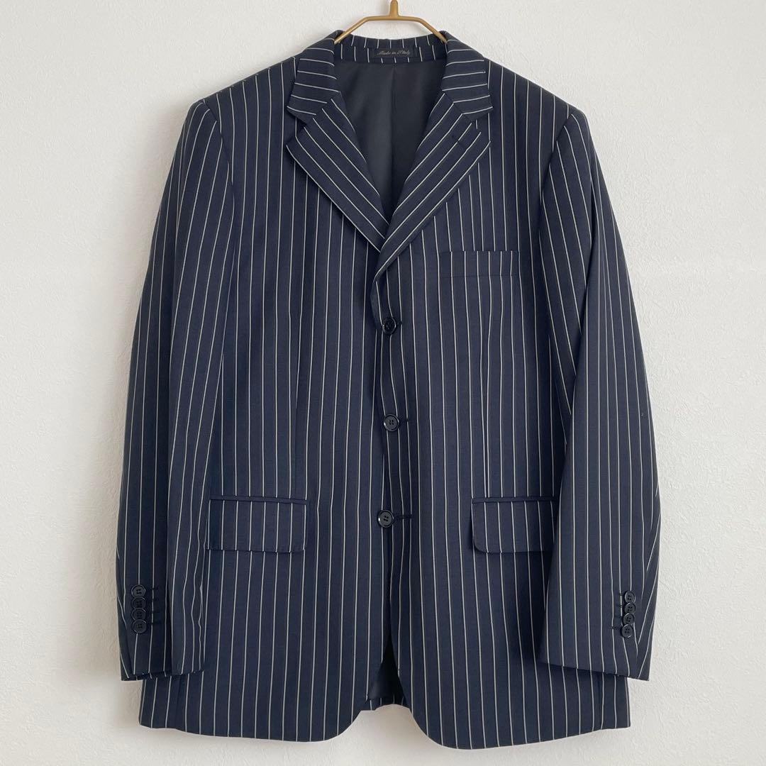 美品 BARNEYS NEW YORK ビジネススーツ ロロピアーナ カシミヤ混