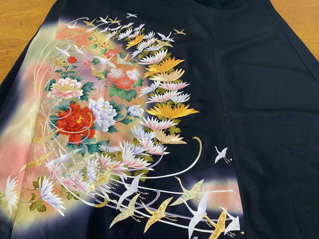 3228 着物　留袖　リメイク　ドレス　ワンピース