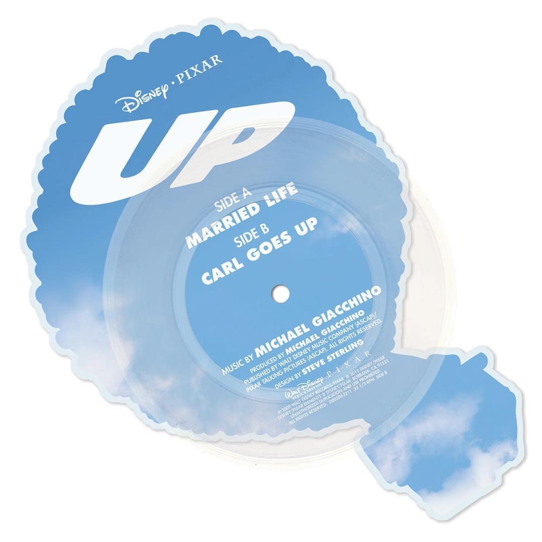 新品　未使用　カールじいさんの空飛ぶ家（UP）　ダイカット・アート盤　レコード