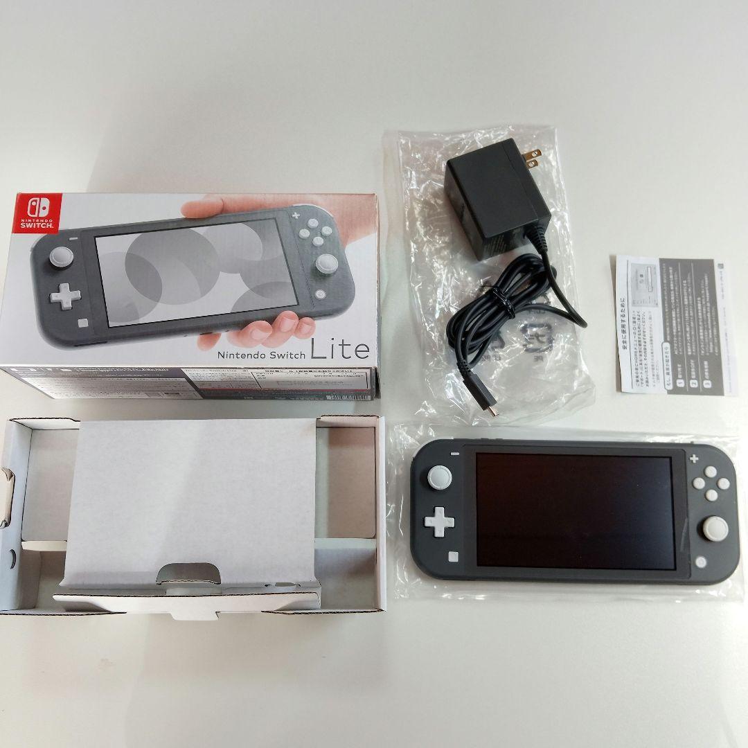 【switch Lite本体】Switch Lite本体 グレー