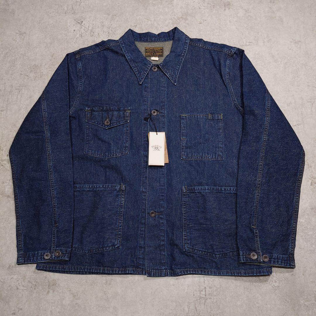 ジャケット・アウター RRL MAYHEWS WRK-UNLINED-SHIRT JACKET XL