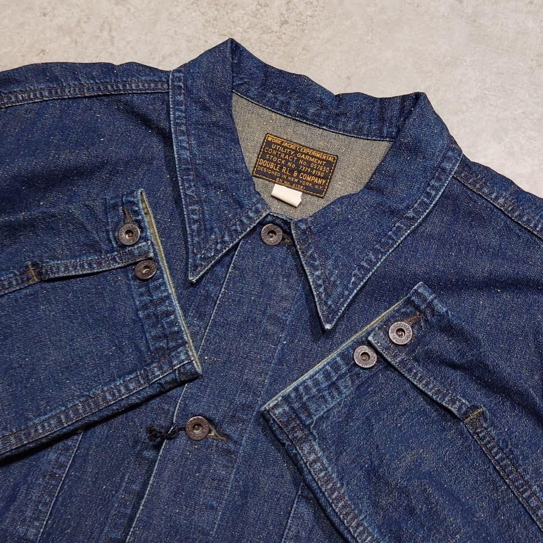 ジャケット・アウター RRL MAYHEWS WRK-UNLINED-SHIRT JACKET XL