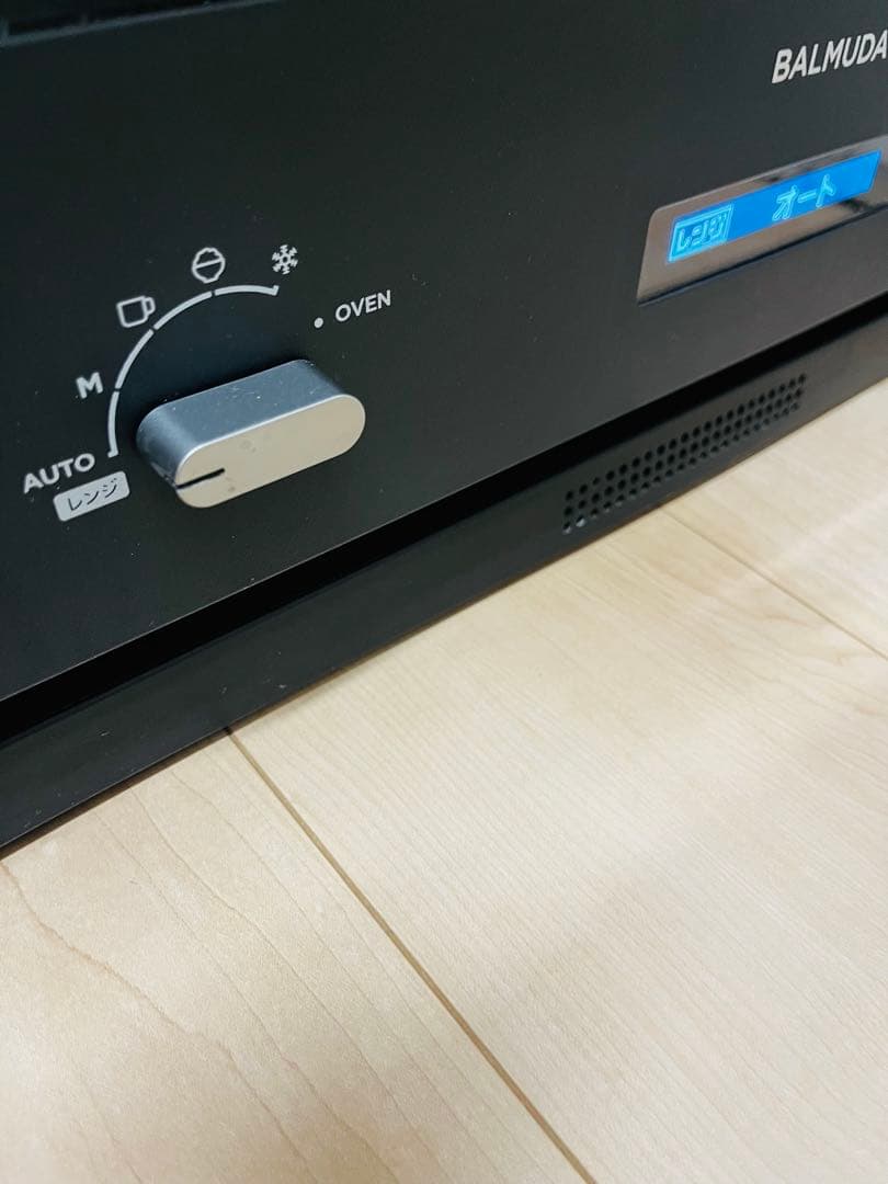 再値下げ！！【美品】BALMUDA オーブンレンジ ブラック