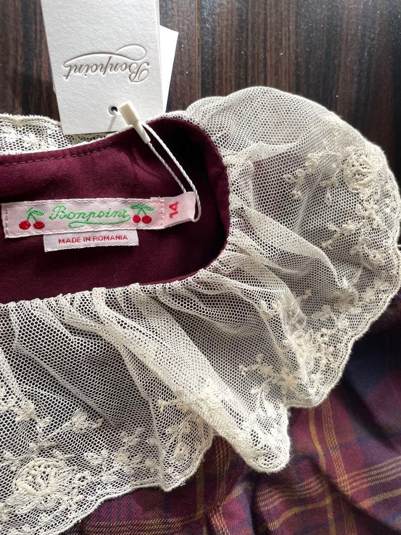 新品タグ付き　国内百貨店購入　ボンポワン　ワンピース　14サイズ