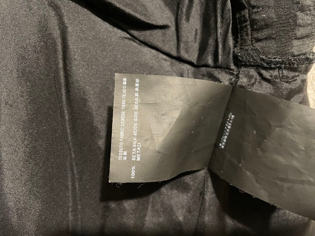 BALENCIAGA シアサッカー シフォン シルク ワンピース