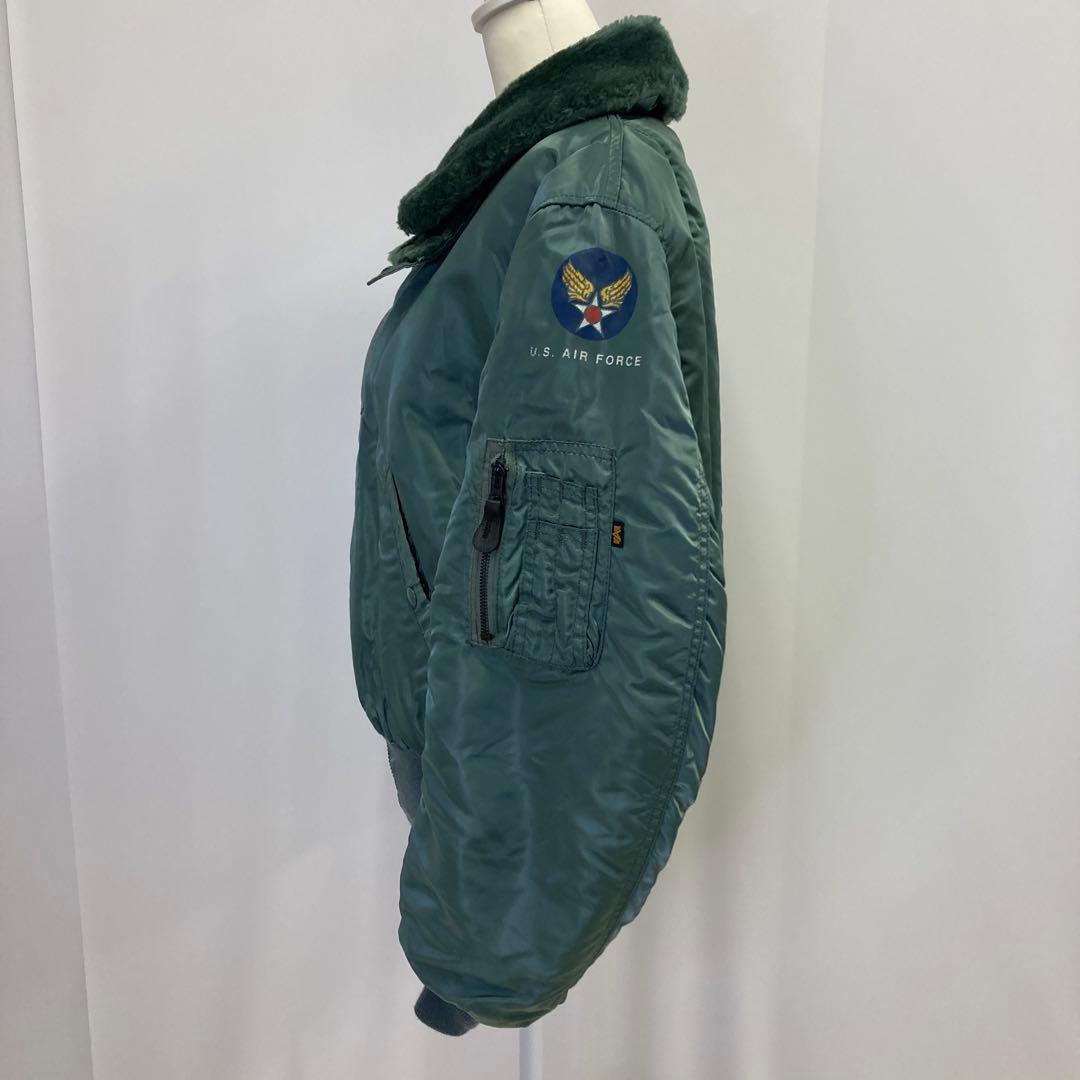 ALPHA INDUSTRIES フライトジャケット B-15D USA製　L