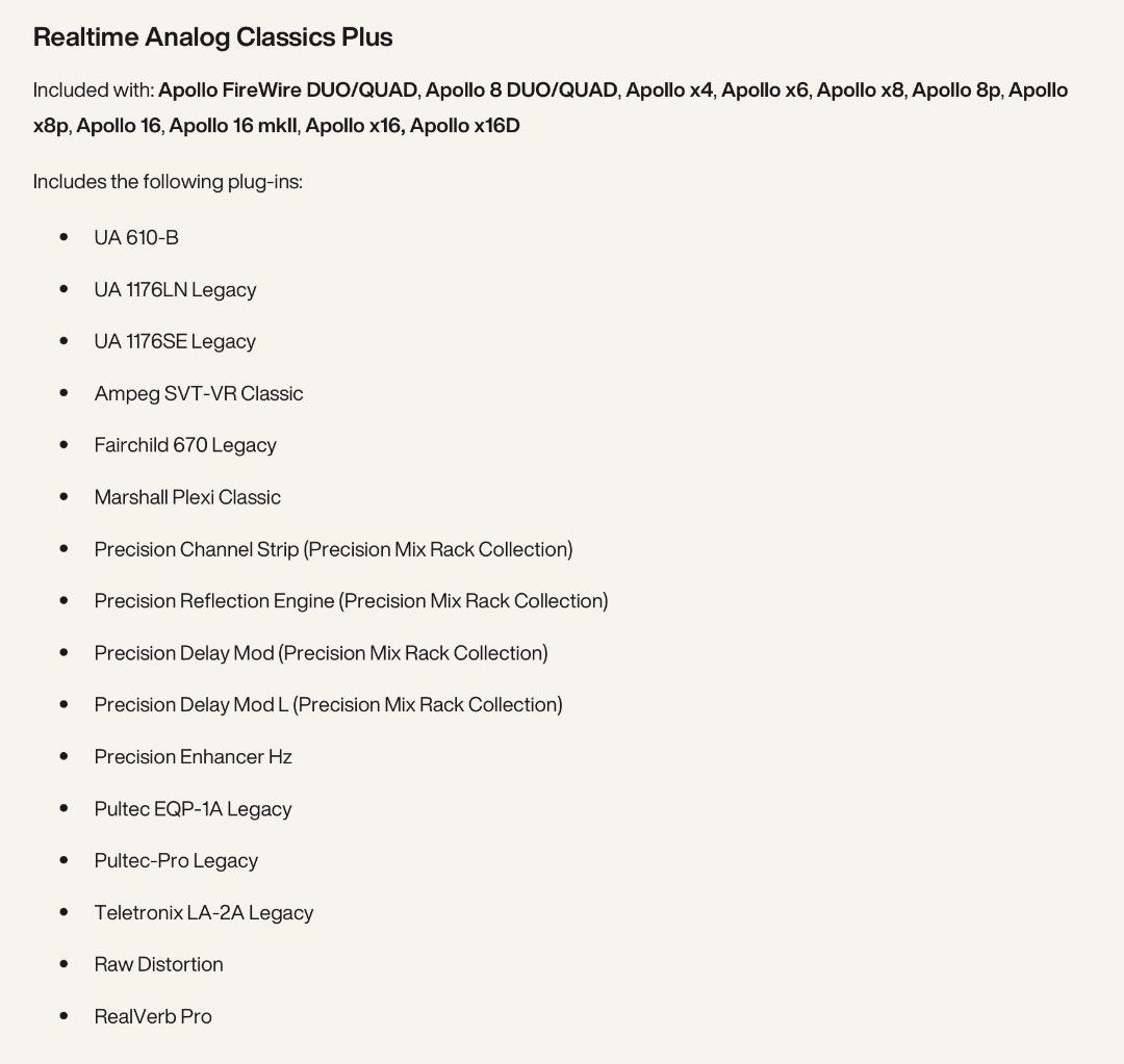 Universal Audio Apollo QUAD 　動作品　一部難あり