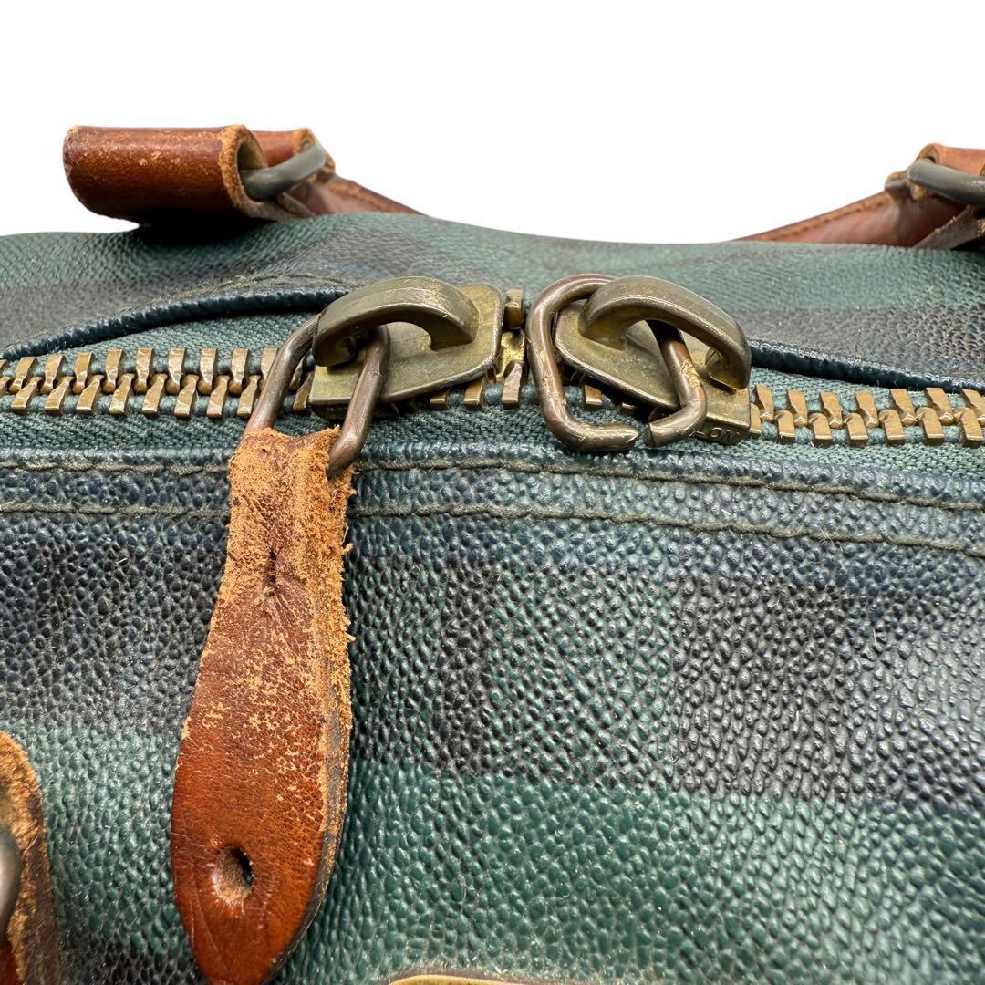 ポロ ラルフローレン ボストンバッグ PVC レザー 2way クロスボディ