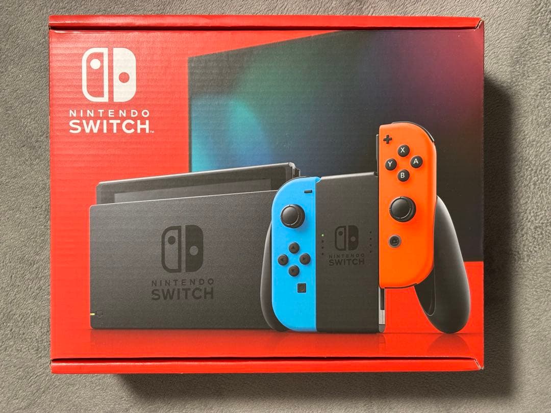 【新品】Nintendo Switch 本体 ネオンブルー/レッド