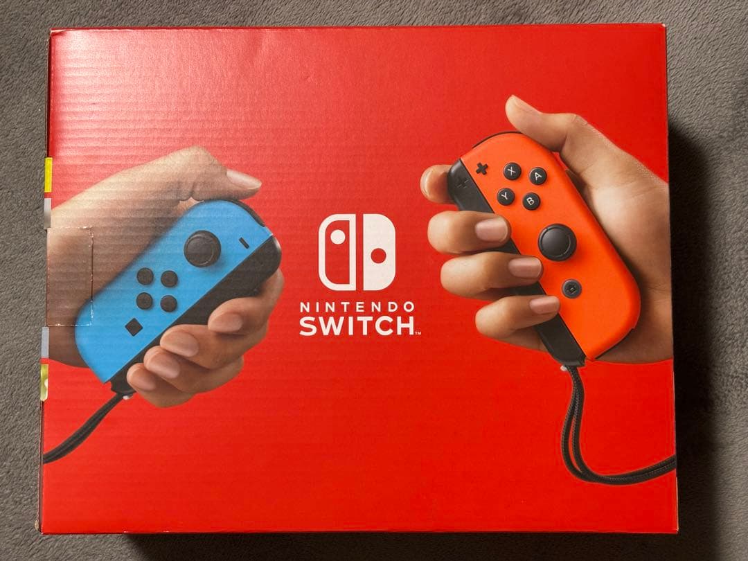 【新品】Nintendo Switch 本体 ネオンブルー/レッド