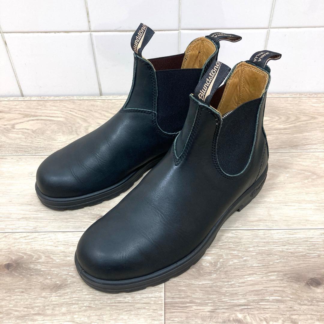 Blundstone ブランドストーン サイドゴアブーツ 8 ブラック　革靴　黒