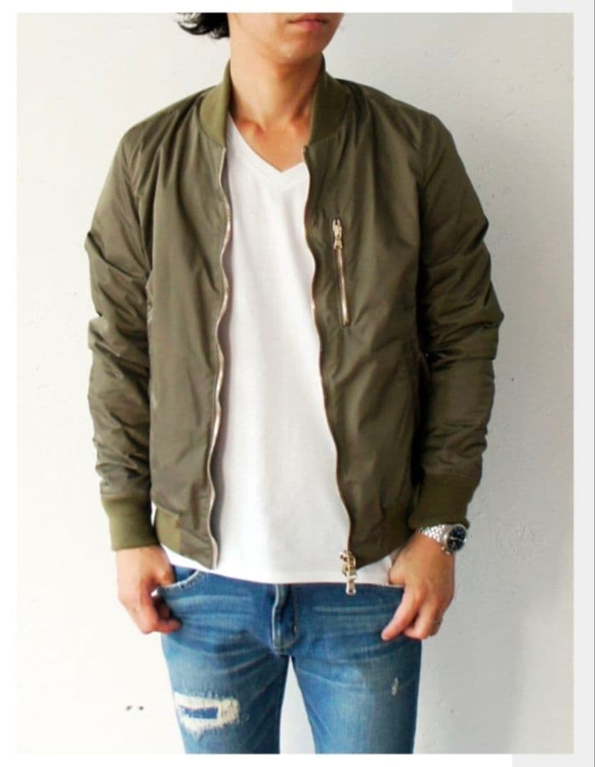 ジャケット・アウター Junhashimoto MA-1 WJK 1piu1uguale3 AKM