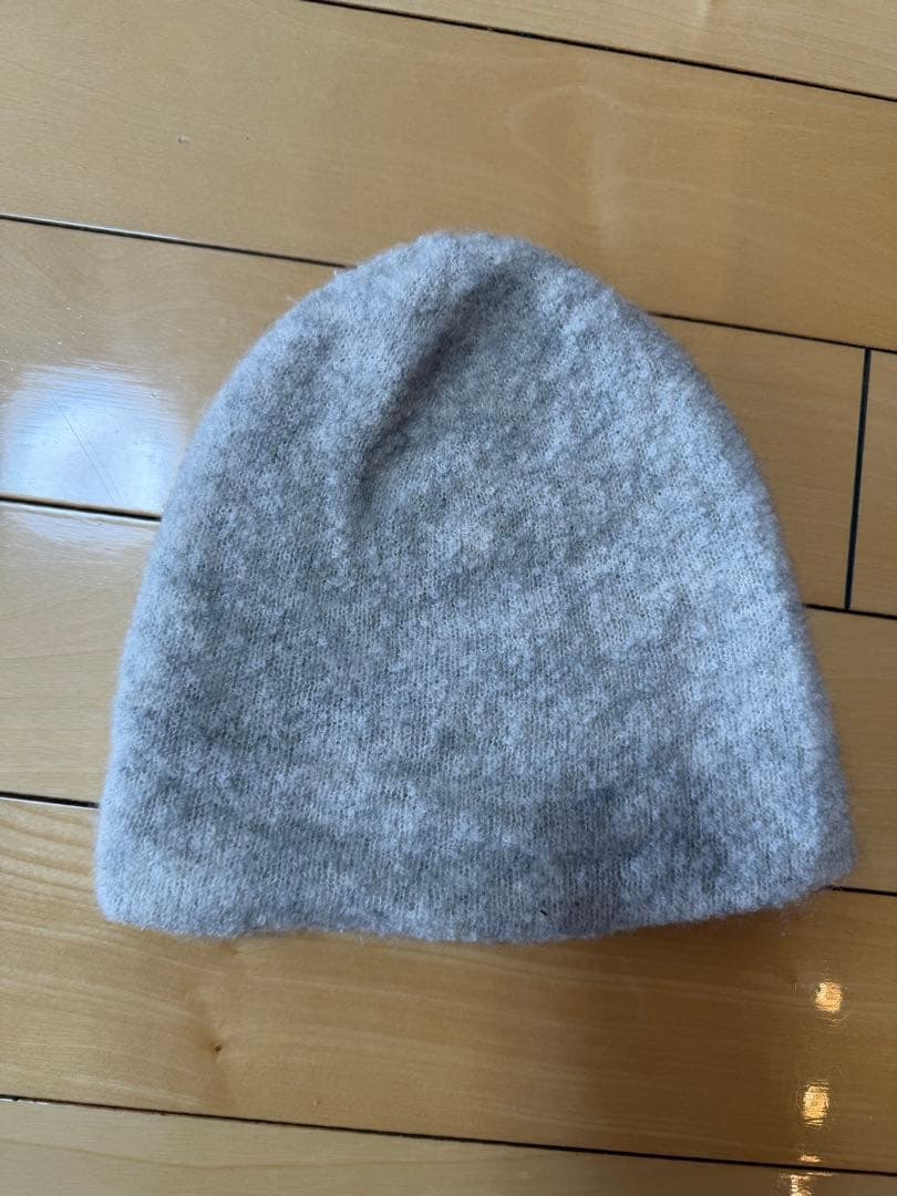 【美品】CHANEL カシミヤ ニット帽 キャップ