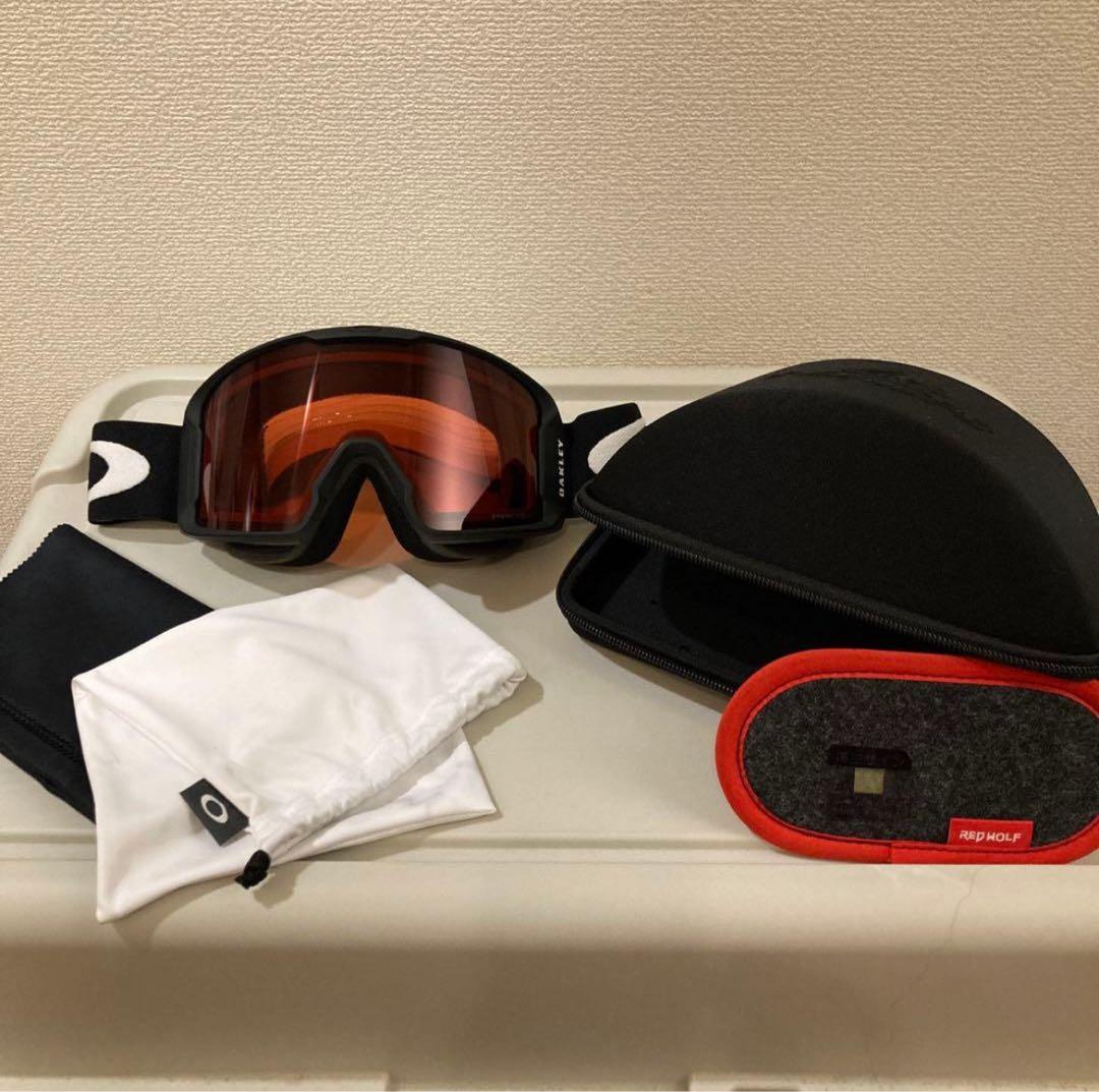 【美品・使用1回】OAKLEY Line Miner プリズムレンズ ブラック