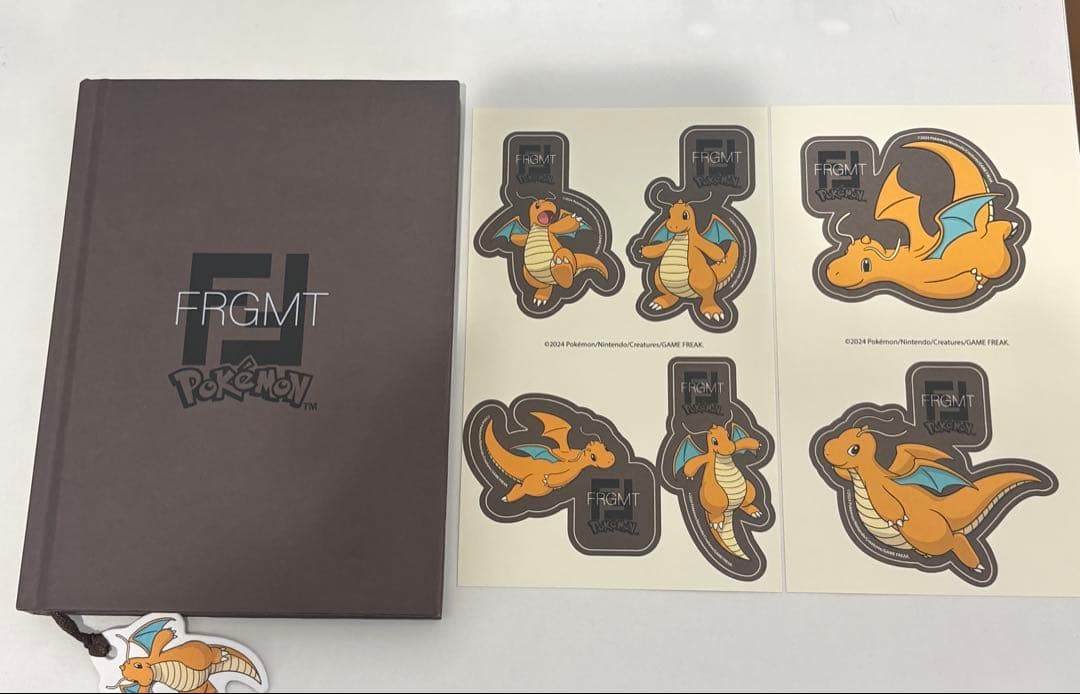 FENDI ポケモン カイリュー ノート