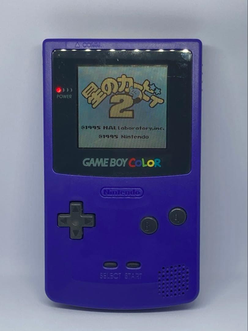 ゲームボーイカラー　パープル