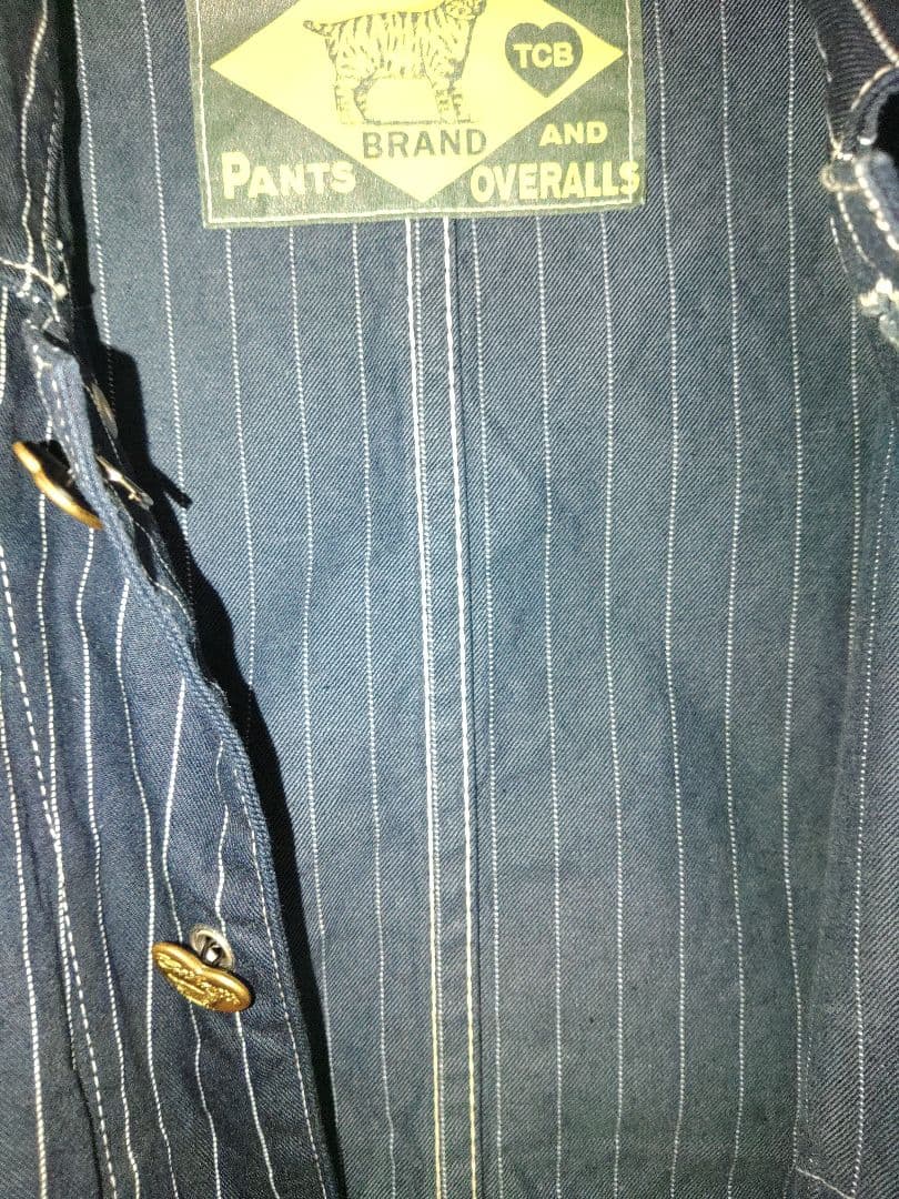 TCBカバーオールCatharttChore Coat Woven Stripe