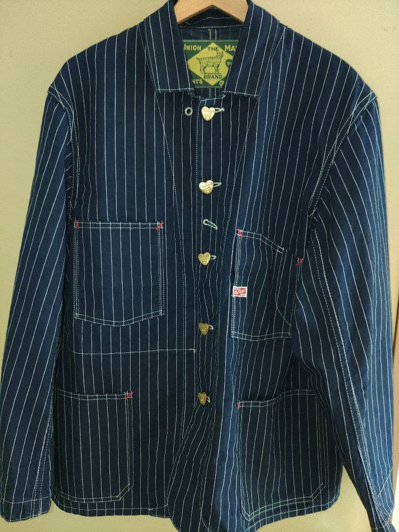 TCBカバーオールCatharttChore Coat Woven Stripe
