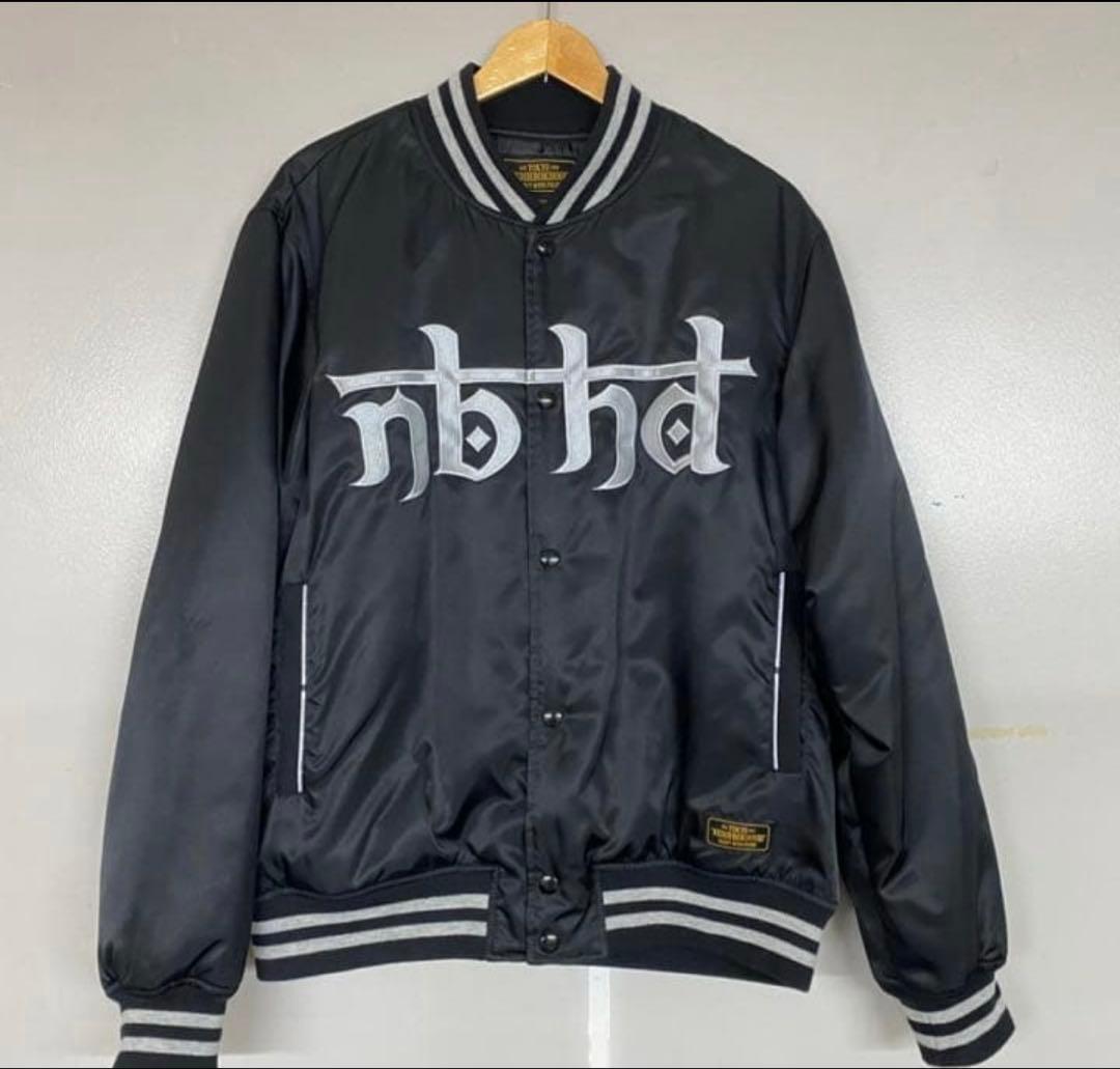 【値下】NEIGHBORHOOD スタジャン ナイロンジャケット ネイバーフッド