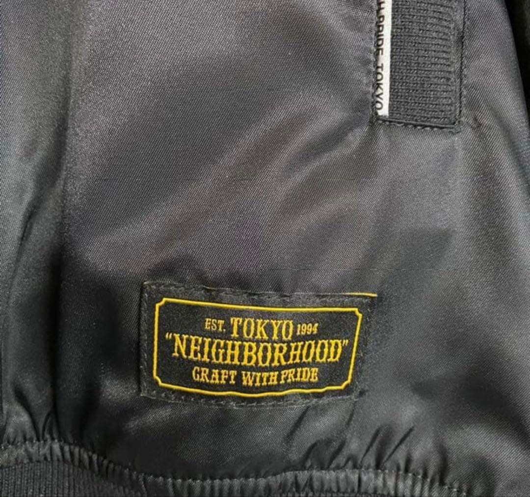 【値下】NEIGHBORHOOD スタジャン ナイロンジャケット ネイバーフッド