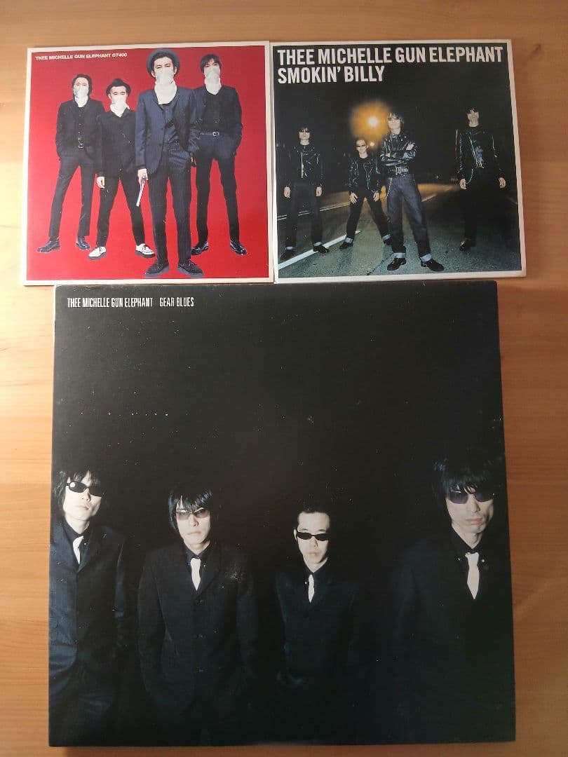 THEE MICHELLE GUN ELEPHANTアナログレコード3枚セット