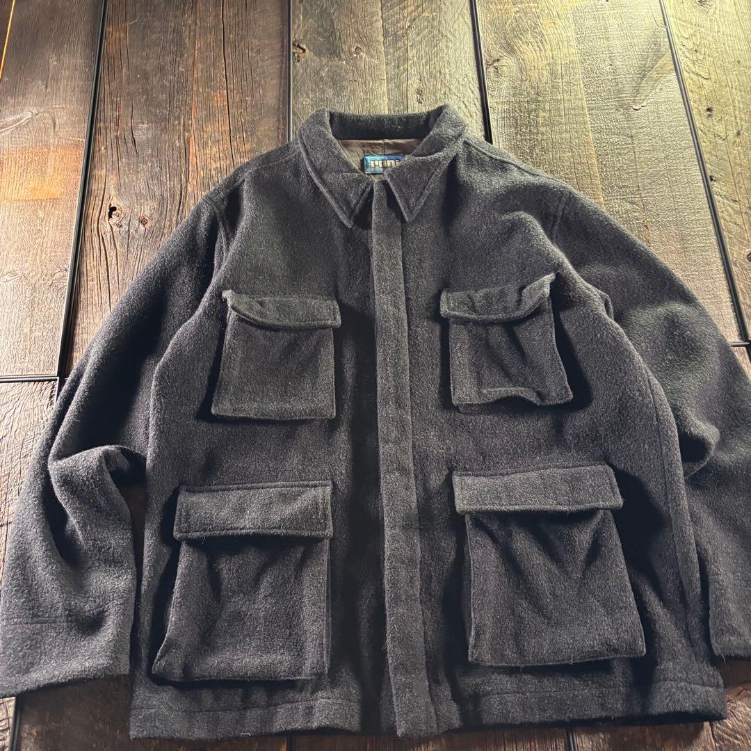 古着　メルトンウール　ジャケット　mini by X-LARGE 希少90s.