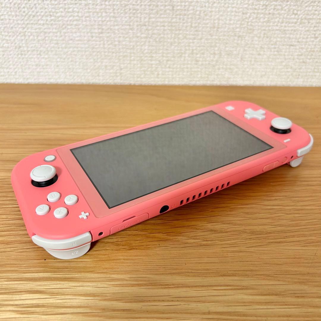 Nintendo Switch Lite コーラル ※画面に難あり