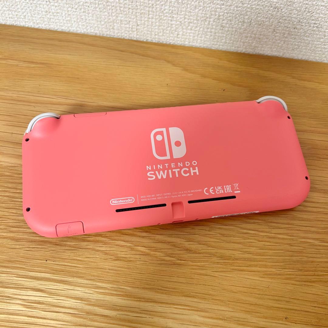 Nintendo Switch Lite コーラル ※画面に難あり