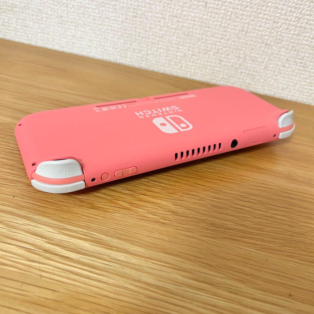 Nintendo Switch Lite コーラル ※画面に難あり
