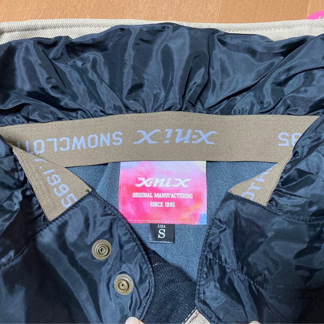 ☆新品値札付65%オフ☆x-nixエクスニクス スノーボードウェア パンツS