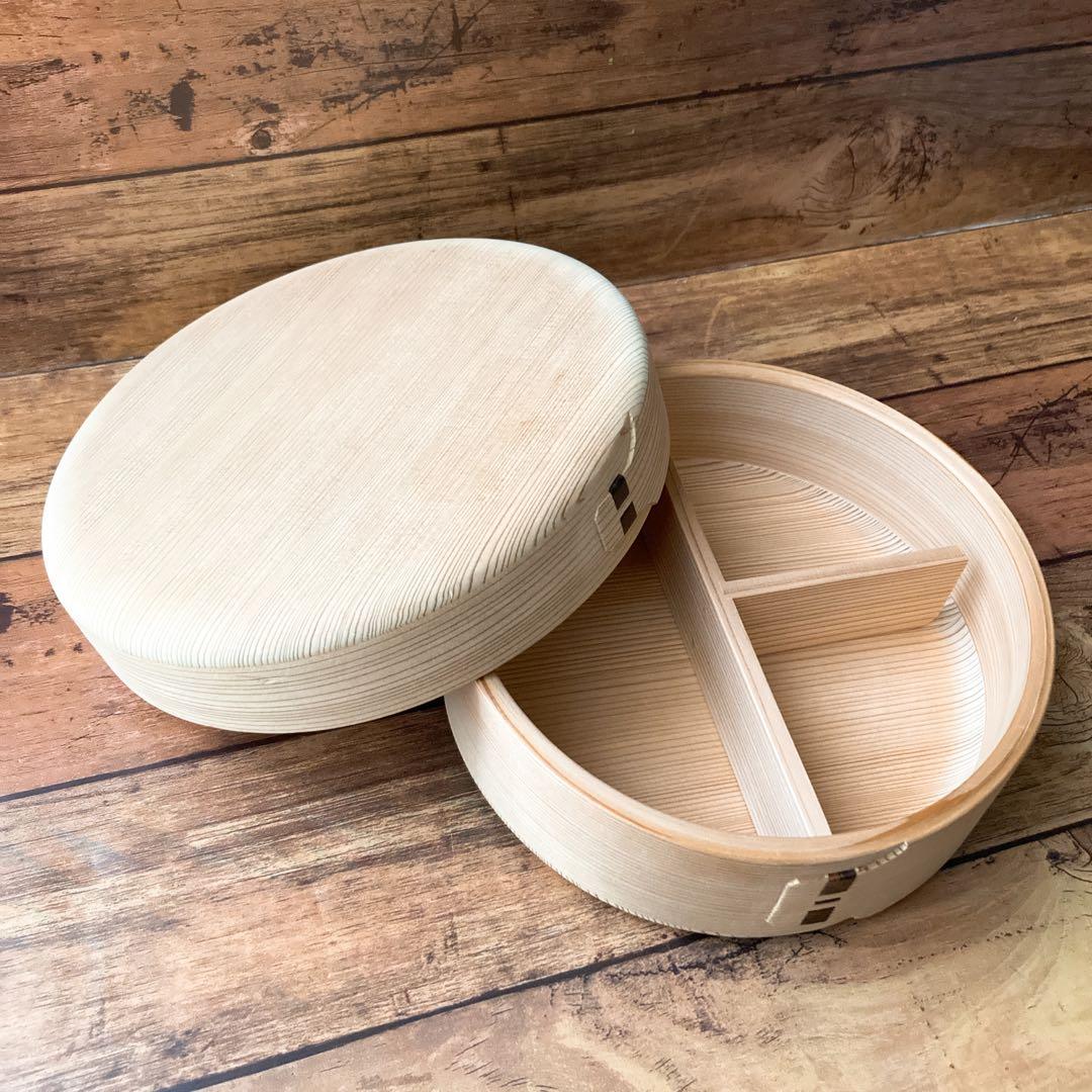 ウ*メ様 曲げわっぱ 柴田慶信商店　玉の湯弁当箱 秋田 大館 白木 天然杉